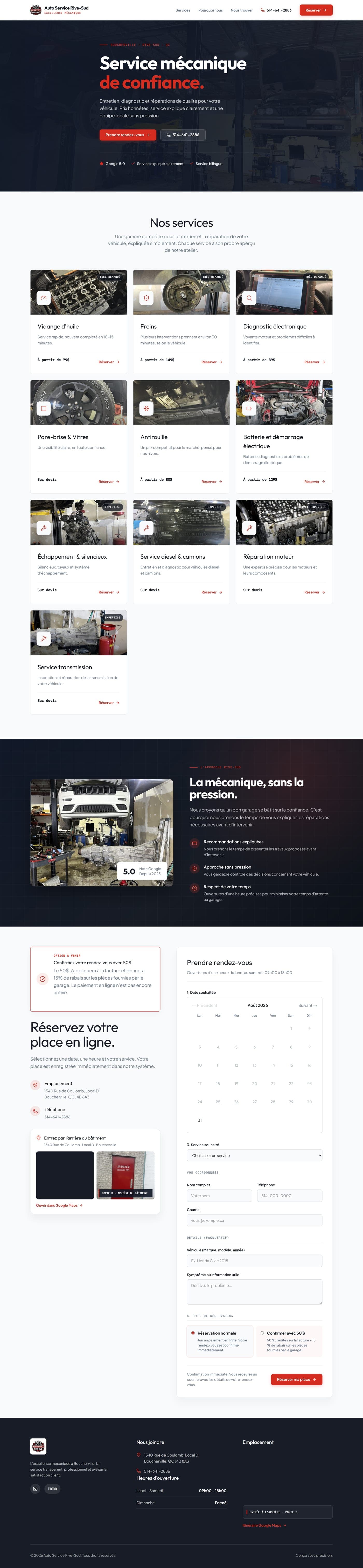 Todo Auto Service — page complète