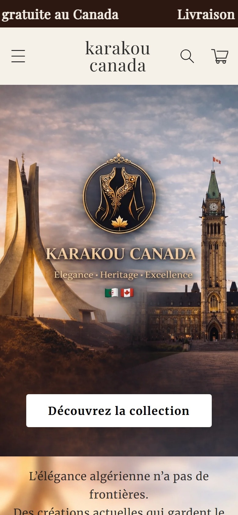 Karakou Canada — version mobile